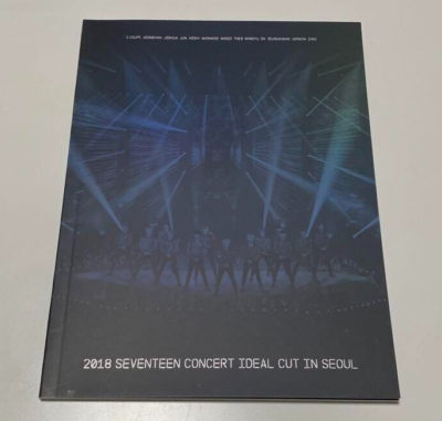 SEVENTEEN 2018 CONCERT IDEAL CUT IN SEOUL Blu-Ray Photocard