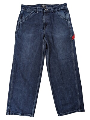 Polo Jeans Ralph Lauren Carpenter Jeans Men 36x30 Wide Leg Baggy