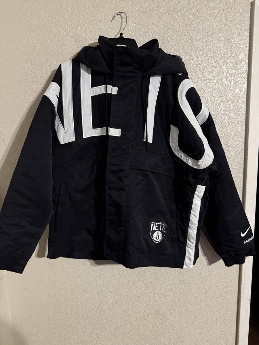 Nike x Ambush NBA Collection Brooklyn Nets Jacket Womens Size M