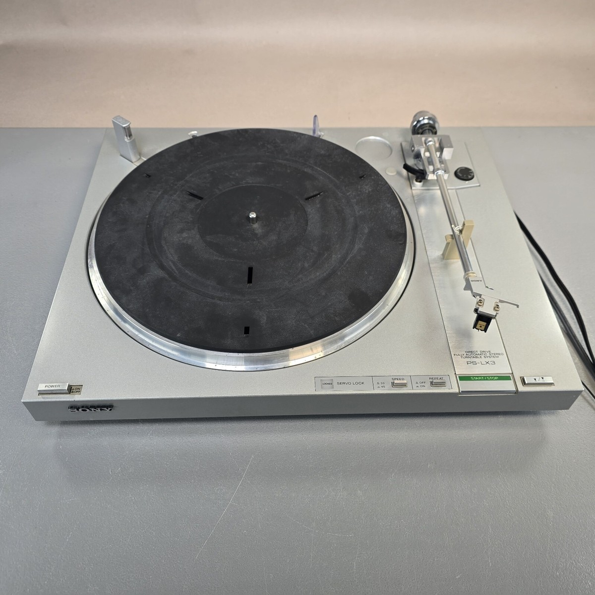 Sony PS-LX3 Direct Drive FullyAutomatic Turntable Record Player NO