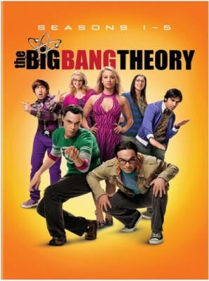 The Big Bang Theory Season 1 - 5 (DVD) Boxed Set - New Sealed