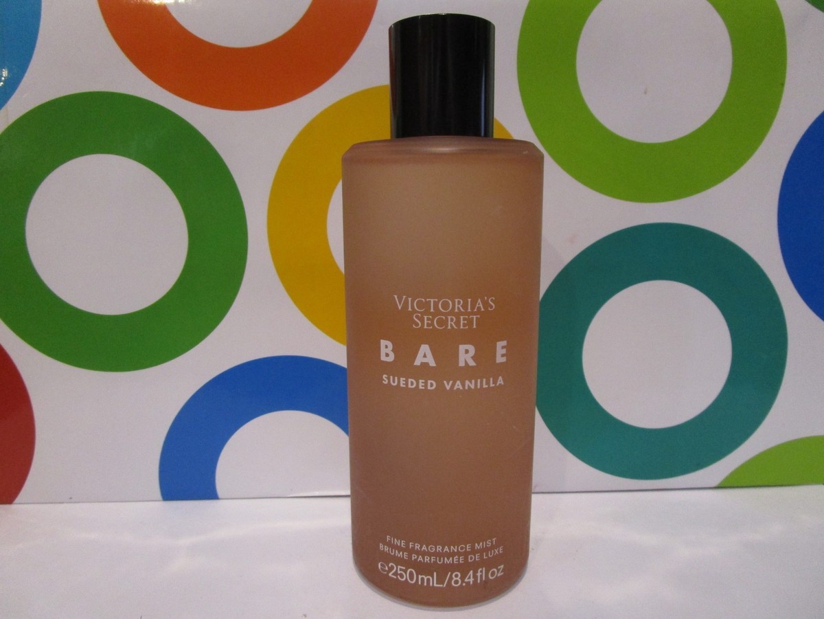 VICTORIA'S SECRET ~ BARE SUEDED VANILLA FINE FRAGRANCE MIST ~ 8.4