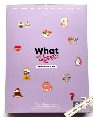 TWICE What is Love? Monograph Official Photobook + Photocard Set
