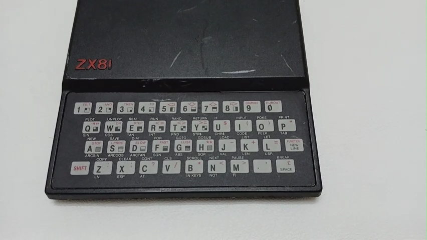 Vintage Sinclair ZX81 Personal Computer - For parts only - Watch