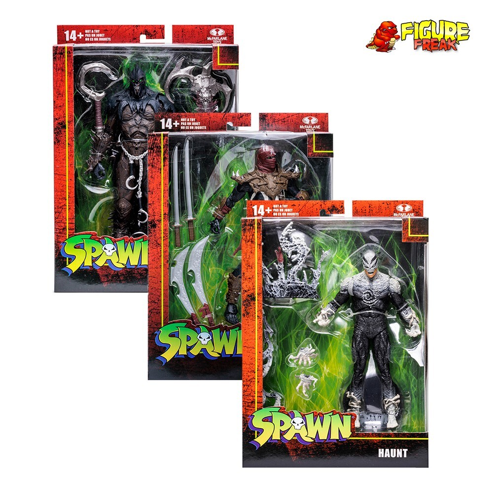 McFarlane Spawn Wave 3 Complete Set (Haunt, Raven, Ninja Spawn) 7
