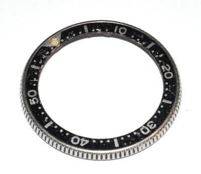 Original RARE Seiko 6105-811X 8110 8119 Captain Willard Bezel and