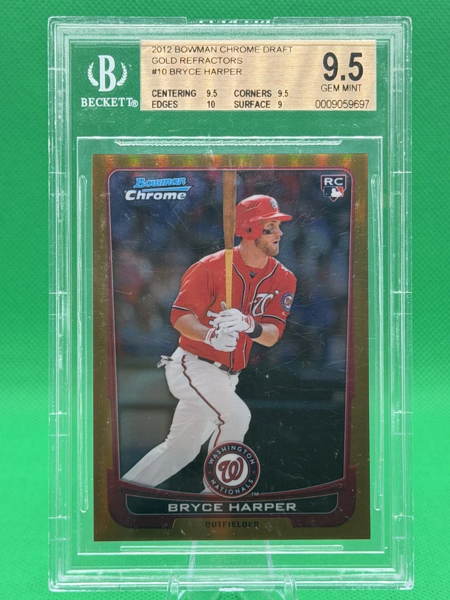 Topps Rookie Bryce Harper Beckett BGS Baseball Cards for sale | eBay