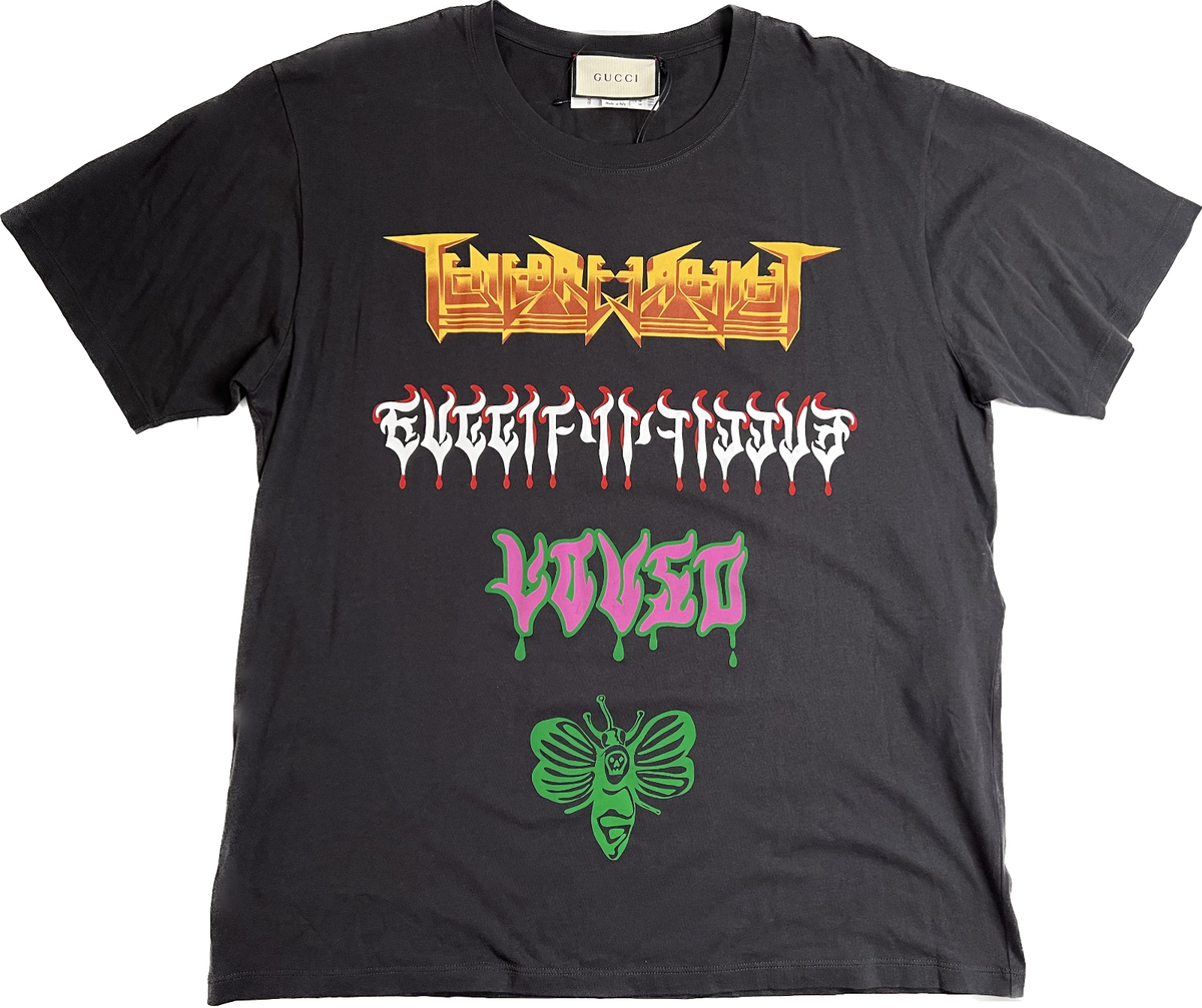 Gucci Metal Logo T Shirt XXL Made in Italy Brand New With Tags | eBay