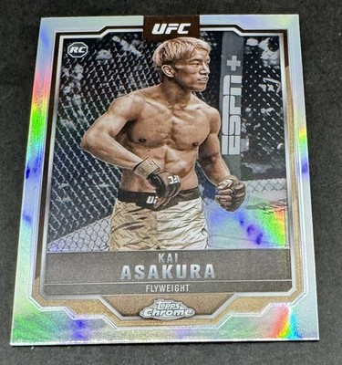 2025 Topps Chrome UFC Kai Asakura Sepia Refractor Rookie #161 | eBay