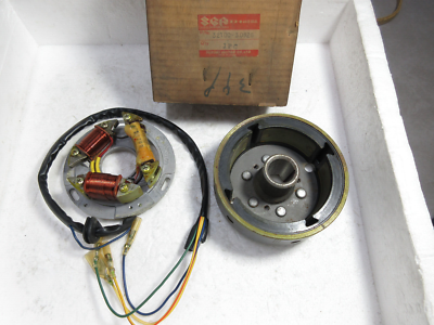 Suzuki TS185 TS250 Magneto Assy NOS Fly Wheel Stator Generator