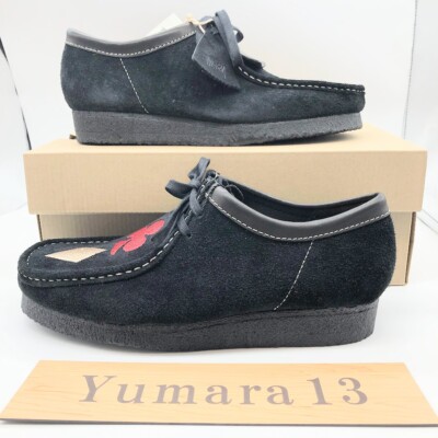 Stussy x CLARKS Originals Wallabee Black Suede Size UK 4-13 Brand