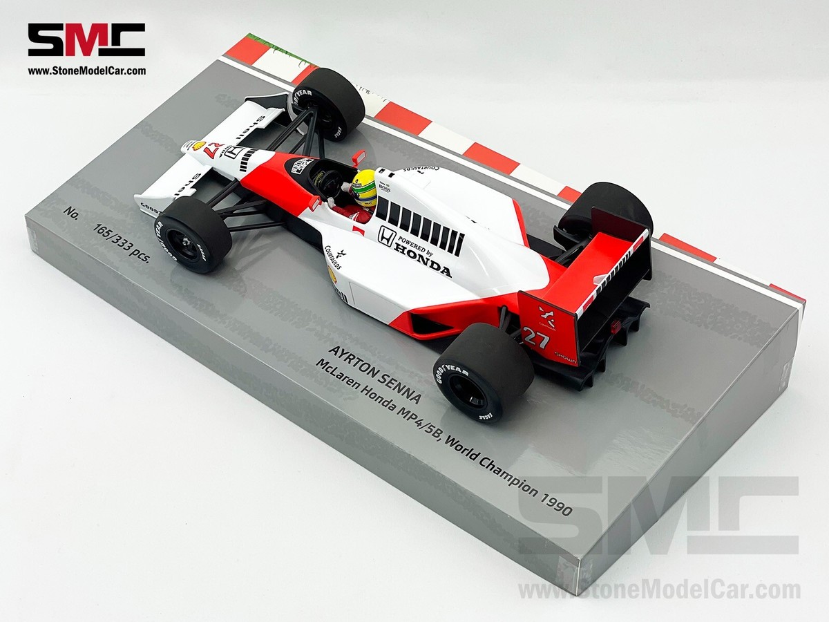 Mclaren MP4/5B #27 Ayrton Senna 1990 F1 World Champion 1:18