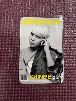 SHINee 3 2 1 Japan Limited Edition CD+DVD Set with JongHyun Photo