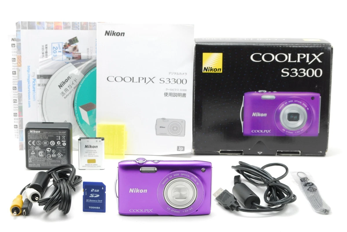 Nikon COOLPIX S3300 Digital Cameras for Sale | Shop New & Used