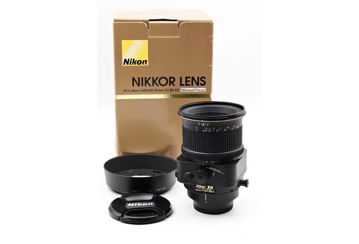 Nikon NIKKOR f/2.8 Camera Lenses 45mm Focal for sale | eBay
