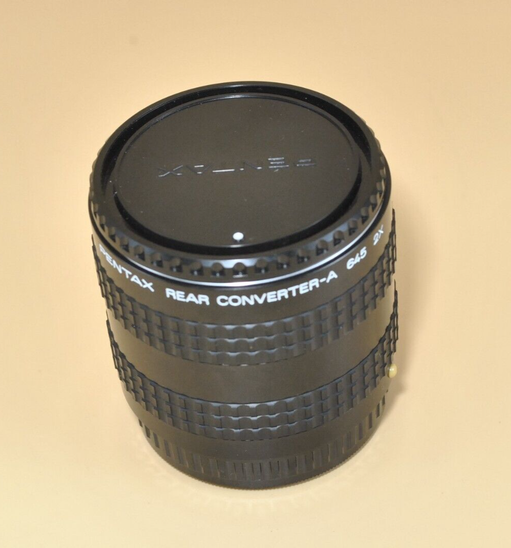Exc* Pentax Rear Converter A 645 2x w/both cap for 645 645N from