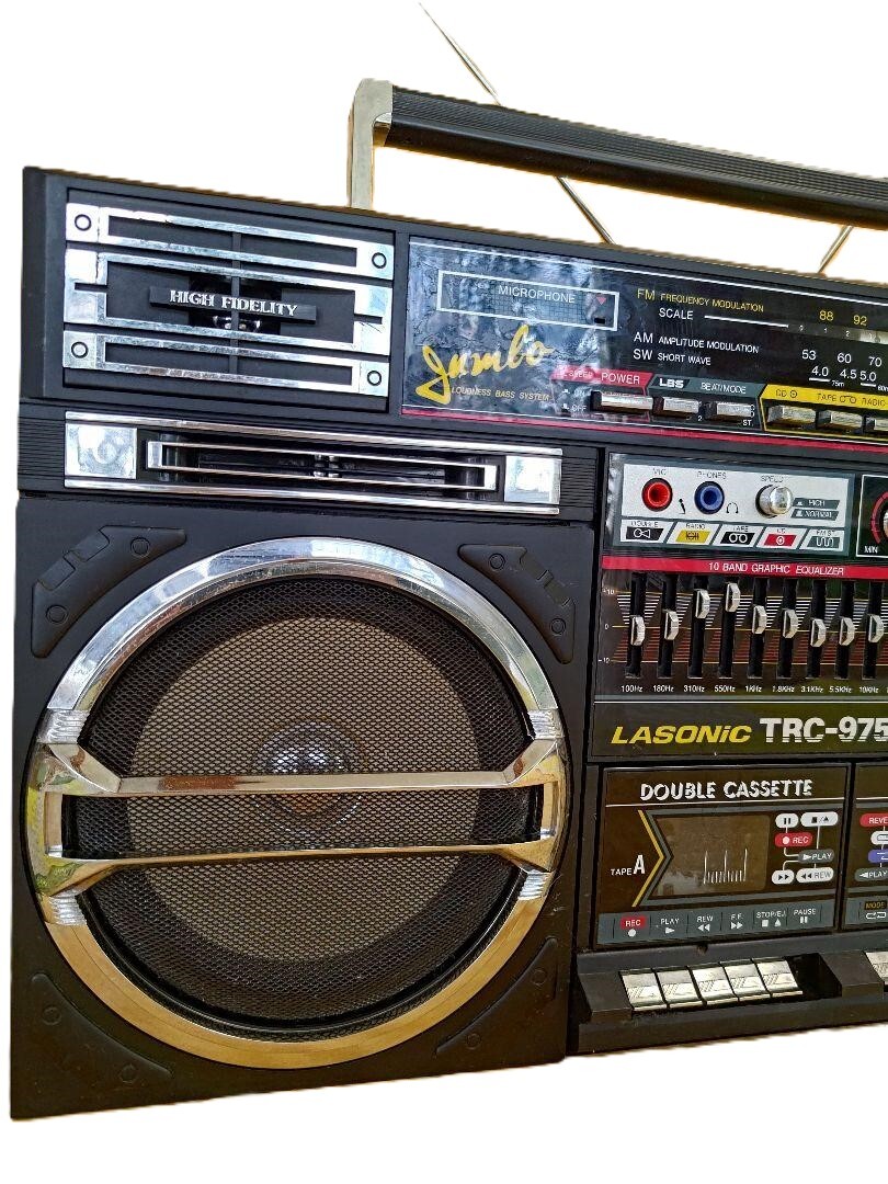 昭和レトロNational RX-CW51 ダブルカセットコンポ