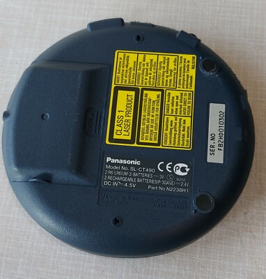 🎧 Vintage Panasonic SL-CT490 Portable Disc Player | eBay