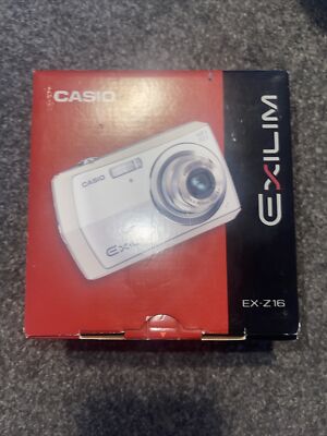 Casio EXILIM EX-Z16 12.1MP Digital Camera - Black NEW Open Box | eBay
