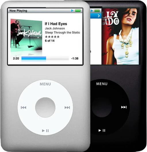 Apple iPod Classic 6th 7th Generation A1238 w/ 128GB Flash Mod