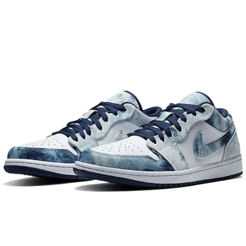Nike Air Jordan 1 Low CZ8455-100 Washed Denim Midnight Navy White