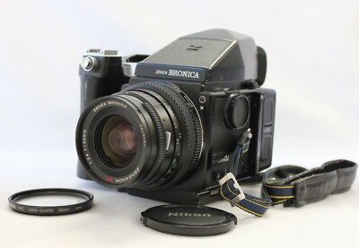 Zenza Bronica ETRS Prism Finder E 120 Back Speed Grip + Zenzanon