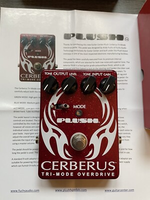 CERBERUS tri-mode Overdrive Guitar Pedal | eBay