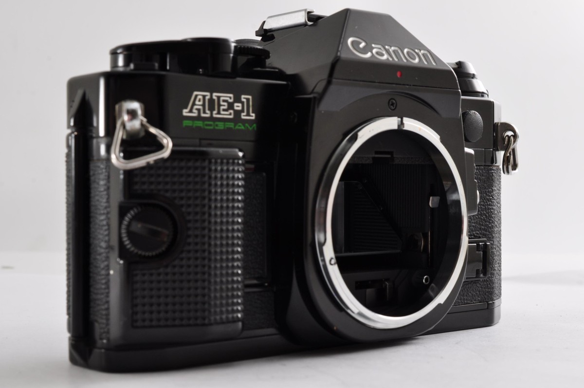 Canon AE-1 Program Black w/NFD 50mm f1.8 [Exc+4] (3412319) Japan