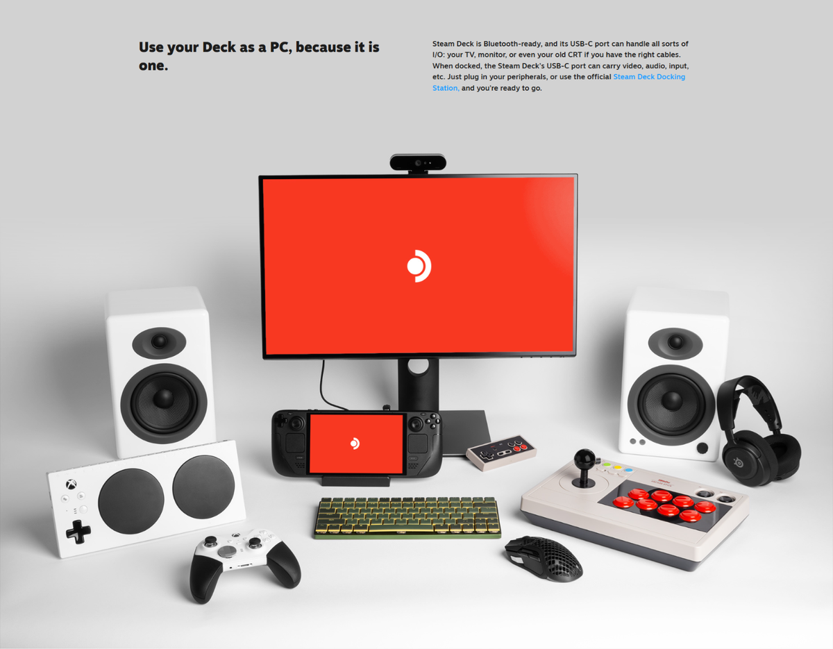 Valve Steam Deck OLED 512 GB - Black | eBay