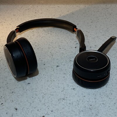 Jabra Evolve 75 HSC040W Wireless Bluetooth Headset Black MS FOR