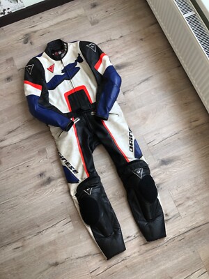 Dainese Moto Racing Leather Suit Jacket & Pants Vintage | eBay