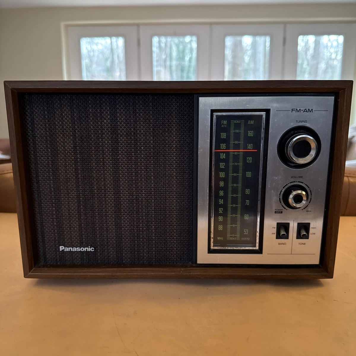 良品】Panasonic RE-30 レトロデザイン AM/FM ラジオ 良品】Panasonic