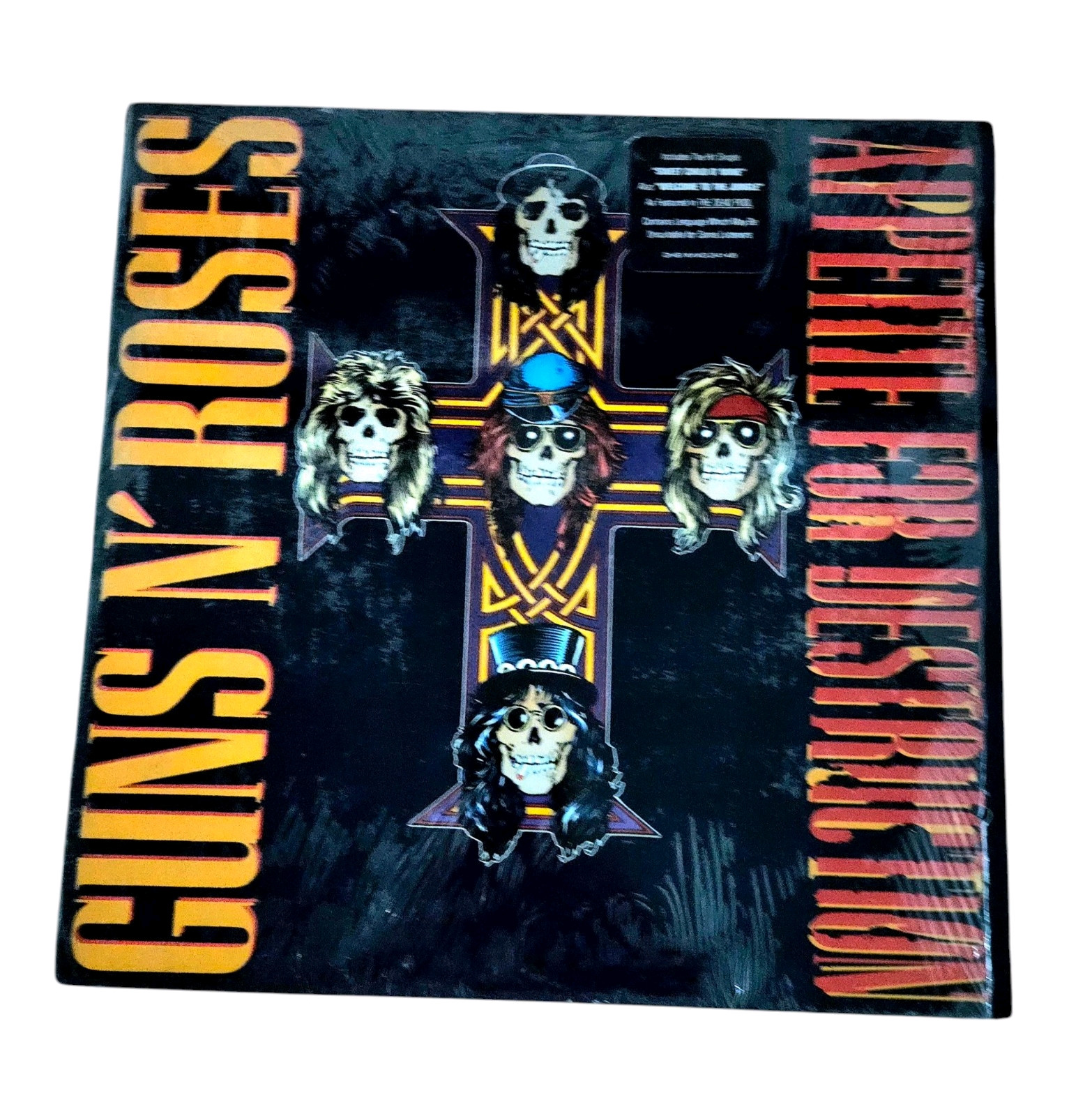 GUNS N' ROSES Appetite For Destruction 1987 First Press Vinyl
