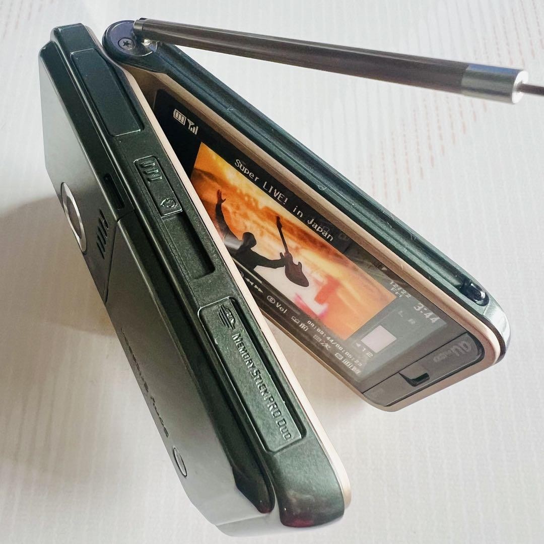 Super Rare au W44S Sony Ericsson Garakei Mock-Up Unused Display