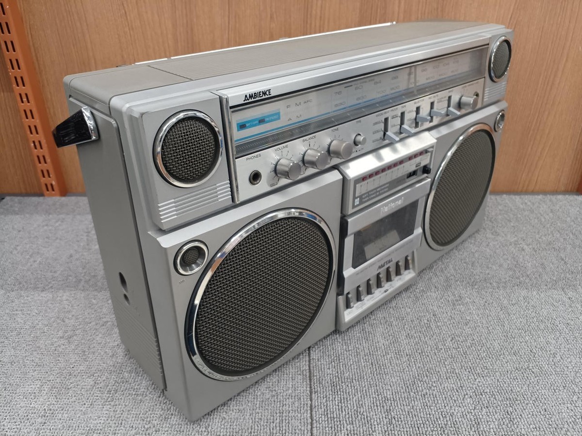 National Panasonic RX-5150 AMBIENCE AM/FM Cassette Radio RETRO