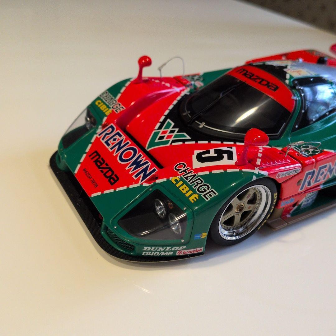 AUTOart 1/18 Mazda 787B 1991 Le Mans Winner Renown Charge Model
