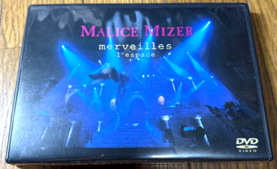 NEW MALICE MIZER merveilles l'espace 2002 DVD Visual kei Rock Band