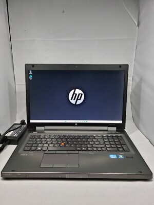 HP Elitebook 8770w Workstation Intel Corei7 @2.6GHz 24GB RAM 512GB