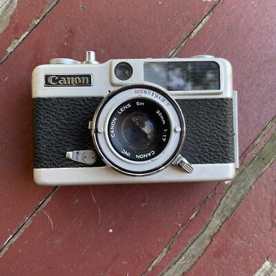Canon Demi EE17 Half Film Camera w/SH 30mm F1.7 Lens [Near mint