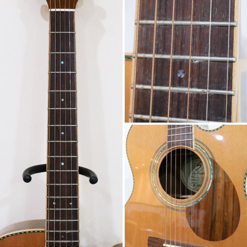 Electric Acoustic Guitar Greg Bennett RIO GRANDE OM-15CE Natural S