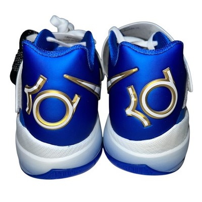 Nike Zoom KD 4 The Real MVP Hyper Royal Men's 11 Blue/White/Gold