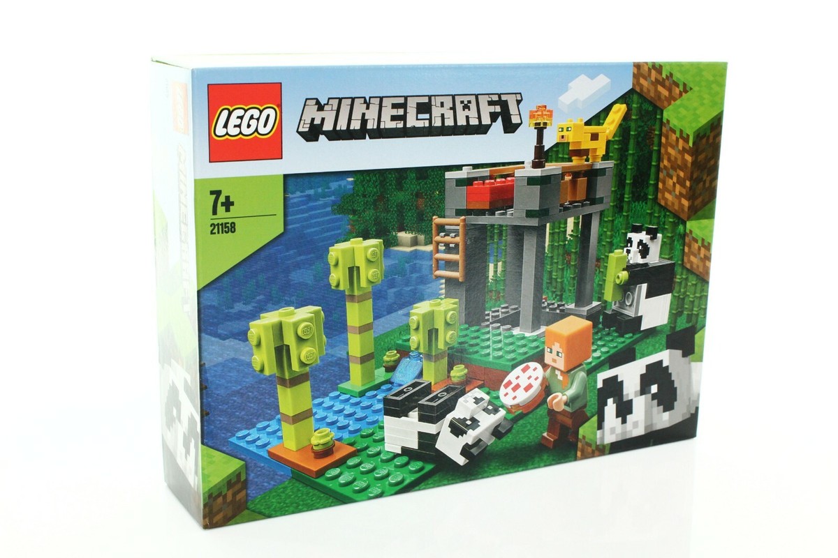 Lego Minecraft Set 21158 The Panda Nursery New In Box - NISB | eBay