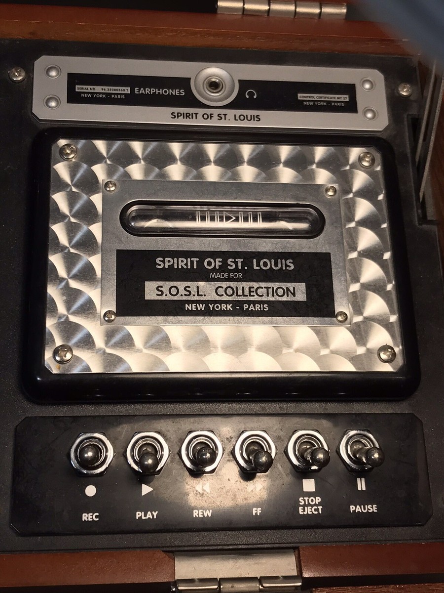 Ryan NX-211 Retro Spirit of St Louis AM/FM/CD/Cassette Stereo