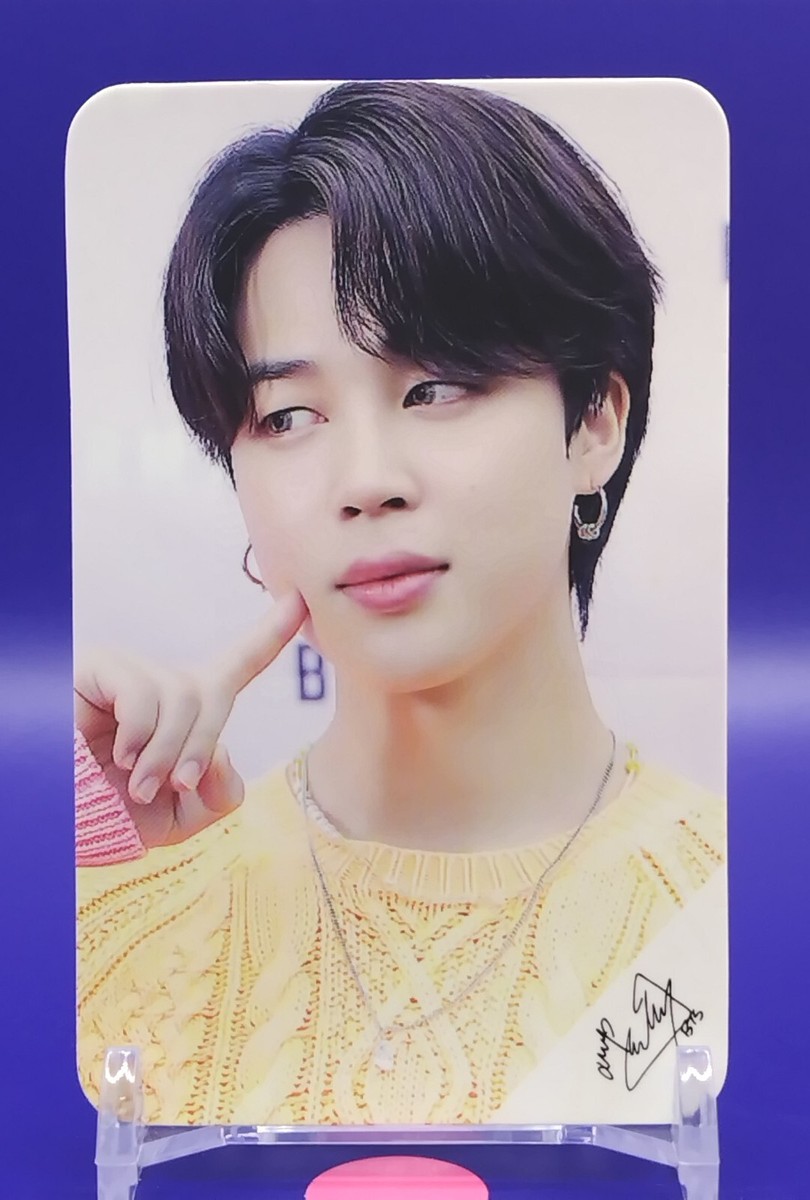 JIMIN BTS Signed Photocard K-POP Goods Photo Card Cards From Japan