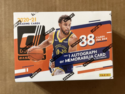2020-21 Panini Donruss NBA Basketball Blaster Box Steph Curry 88