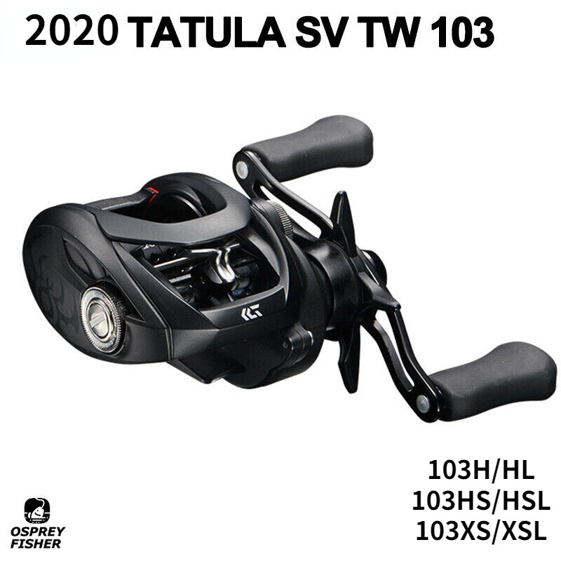 2020 Daiwa Tatula SV TW 103 Baitcasting Fishing Reel 8/1BB 103H