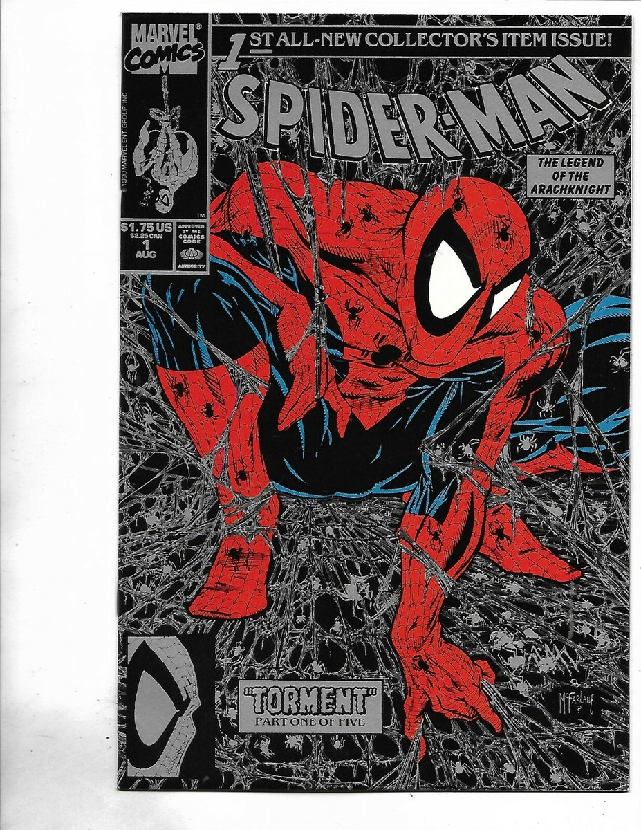 Spider-Man #1, 1990, 9.8, NM/MT, Stan Lee Todd McFarlane Premier