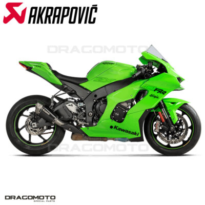 KAWASAKI ZX-10 R 2021-2023 Scarico AKRAPOVIC Titanio Nero RC S