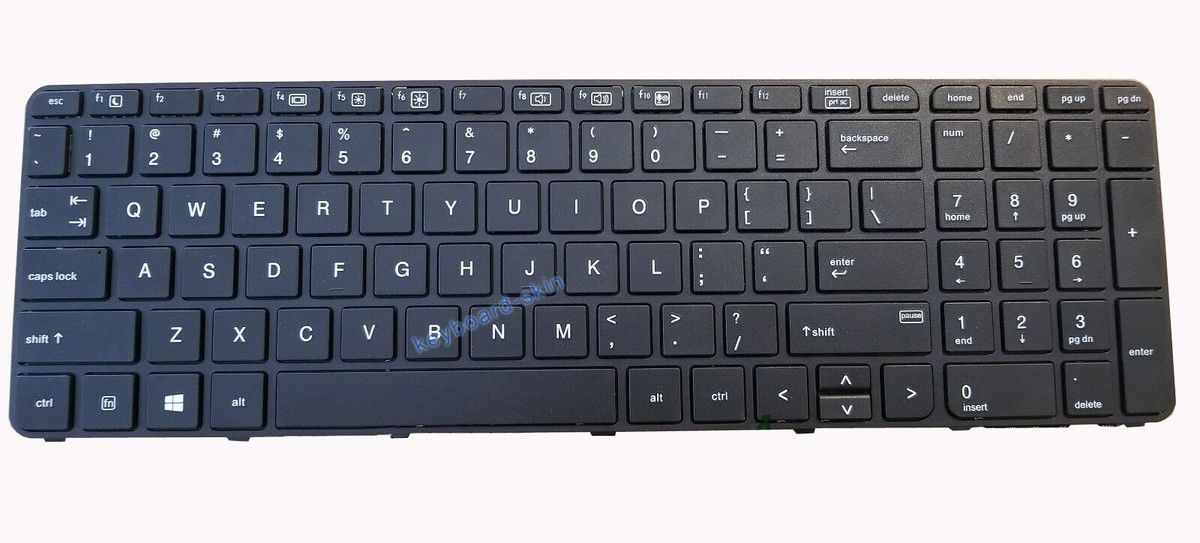 NEW for HP PROBOOK 450 G3 455 G3 470 G3 KEYBOARD NO BACKLIT with