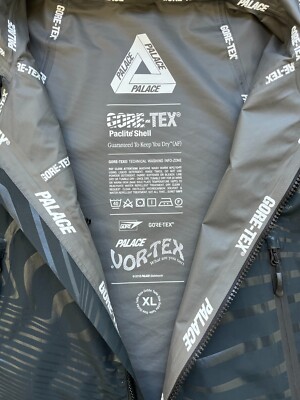 Palace Gore-Tex Vortex PacLite Jacket Black Size XL FW18 | eBay